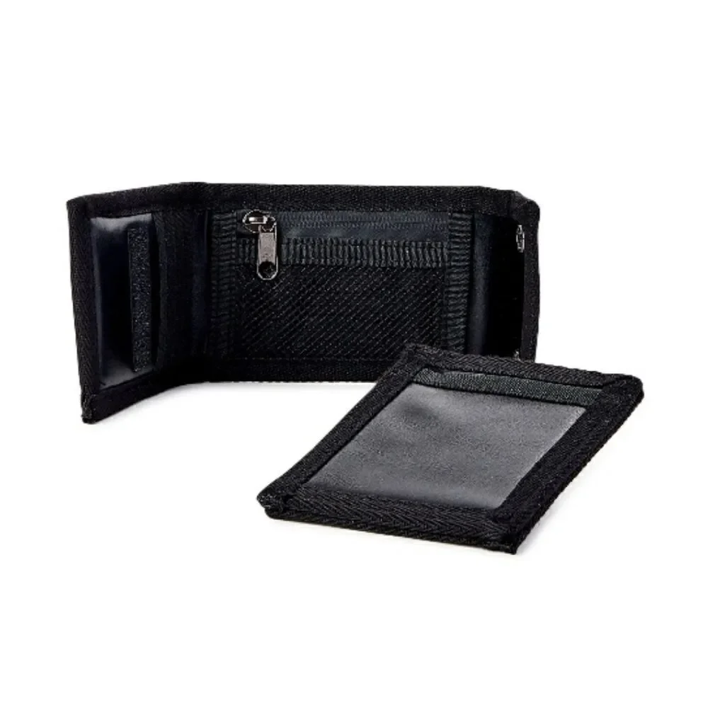 Men’s Double Snap Lanyard ID Wallet